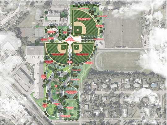 Guy Davis Community Park Conceptual Design (Unbuilt)